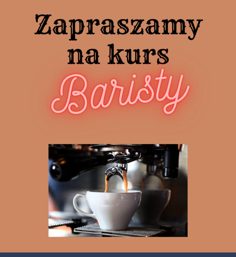 Zapraszamy na Kurs baristy