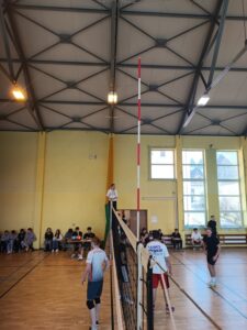 Międzyklasowy turniej piłki siatkowej chłopców