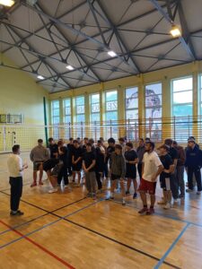 Międzyklasowy turniej piłki siatkowej chłopców