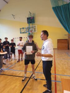 Międzyklasowy turniej piłki siatkowej chłopców