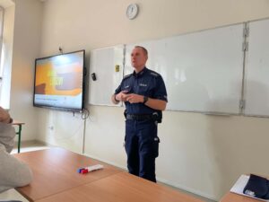 spotkanie profilaktyczne z Policją